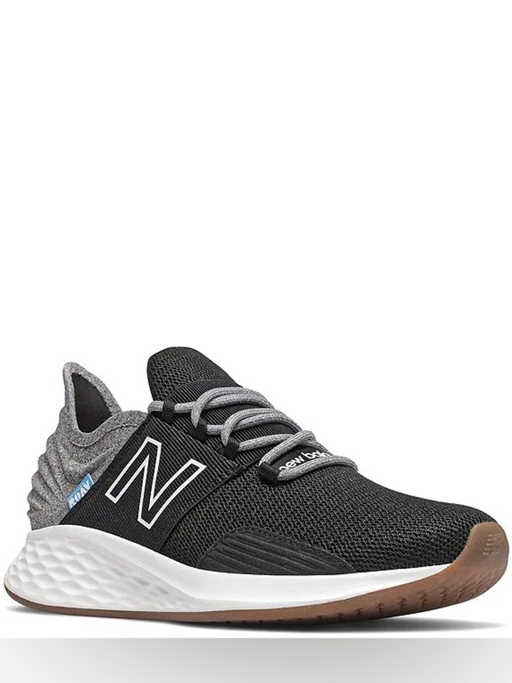 NWT New Balance Fresh Foam Roav v2 Running Shoes Black Gray Womens 7 - Picture 2 of 4